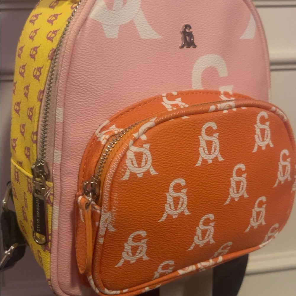 Colorful Logo Mini Backpack